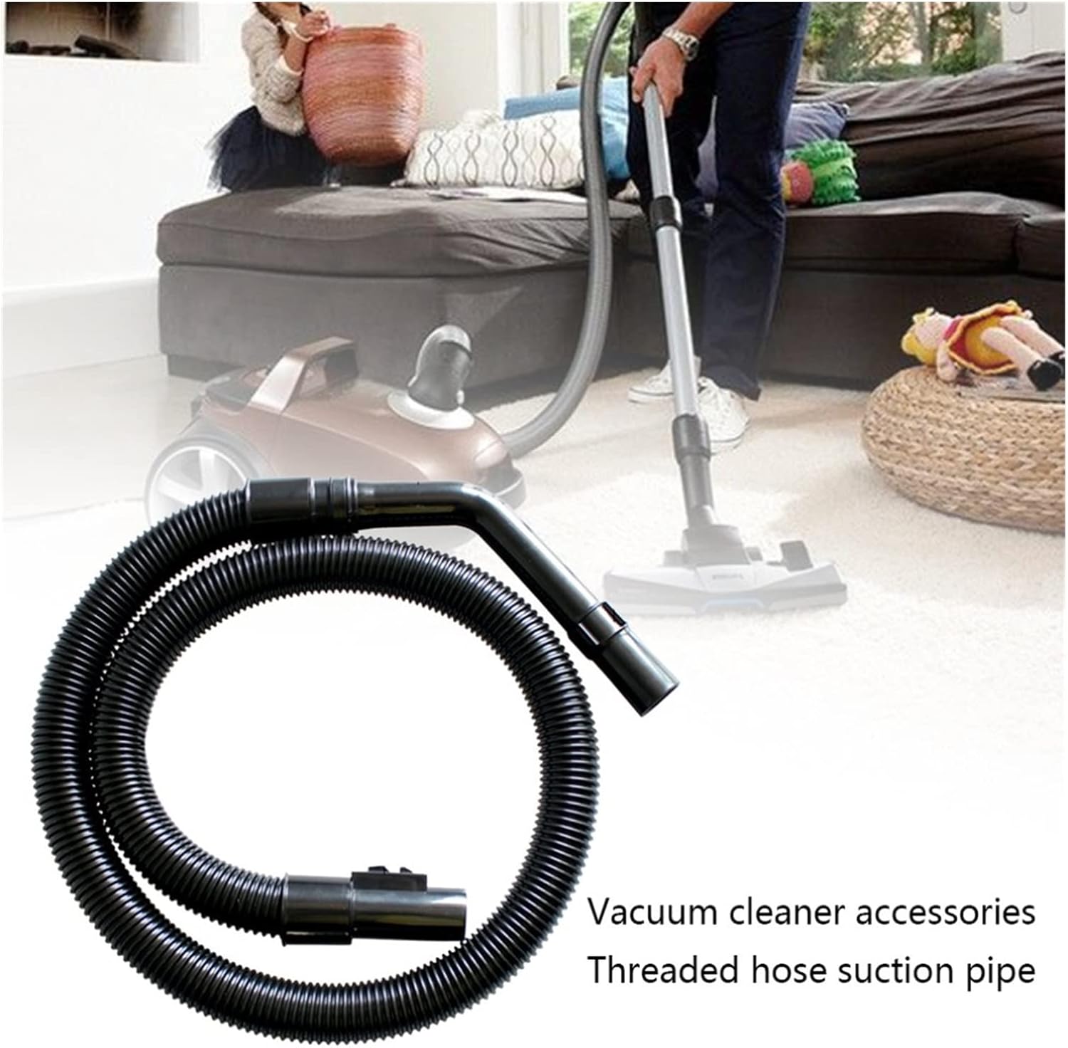 Vacuum Cleaner Fittings Threaded Hose Vacuum Cleaner Tube Accessories Filter Mesh Vacuum Cleaner Replacement Compatible With Sanyo Vacuum cleaner parts