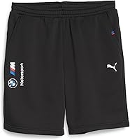 Vista 1 de PUMA Mens BMW MMS Essentials Fleece Shorts Casual Bottoms Casual Cordón - Azul