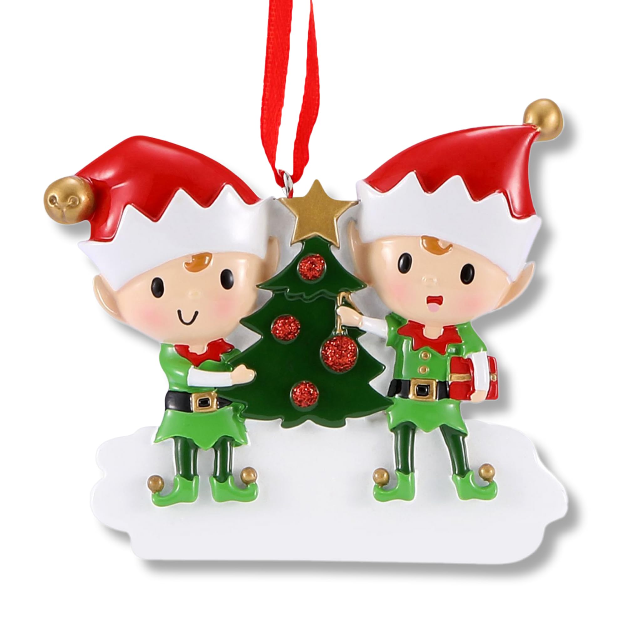 Amazon.com: Ornaments by Elves - Personalized Santa's Elves Family