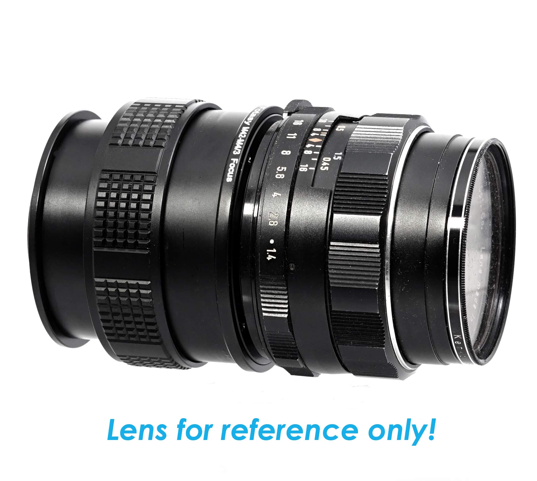 Fotasy M42 Objektiv auf M4/3 Fokussierung Helicoid Adapter, MFT Mount Makro Helicoid Tube, kompatibel mit Panasonic G9 GH5 II GX8 GX9 GX850 G95 G100 Olympus E-M1 E-M5 E-M10 I II III E-PM2 E-PM1 Pen-F