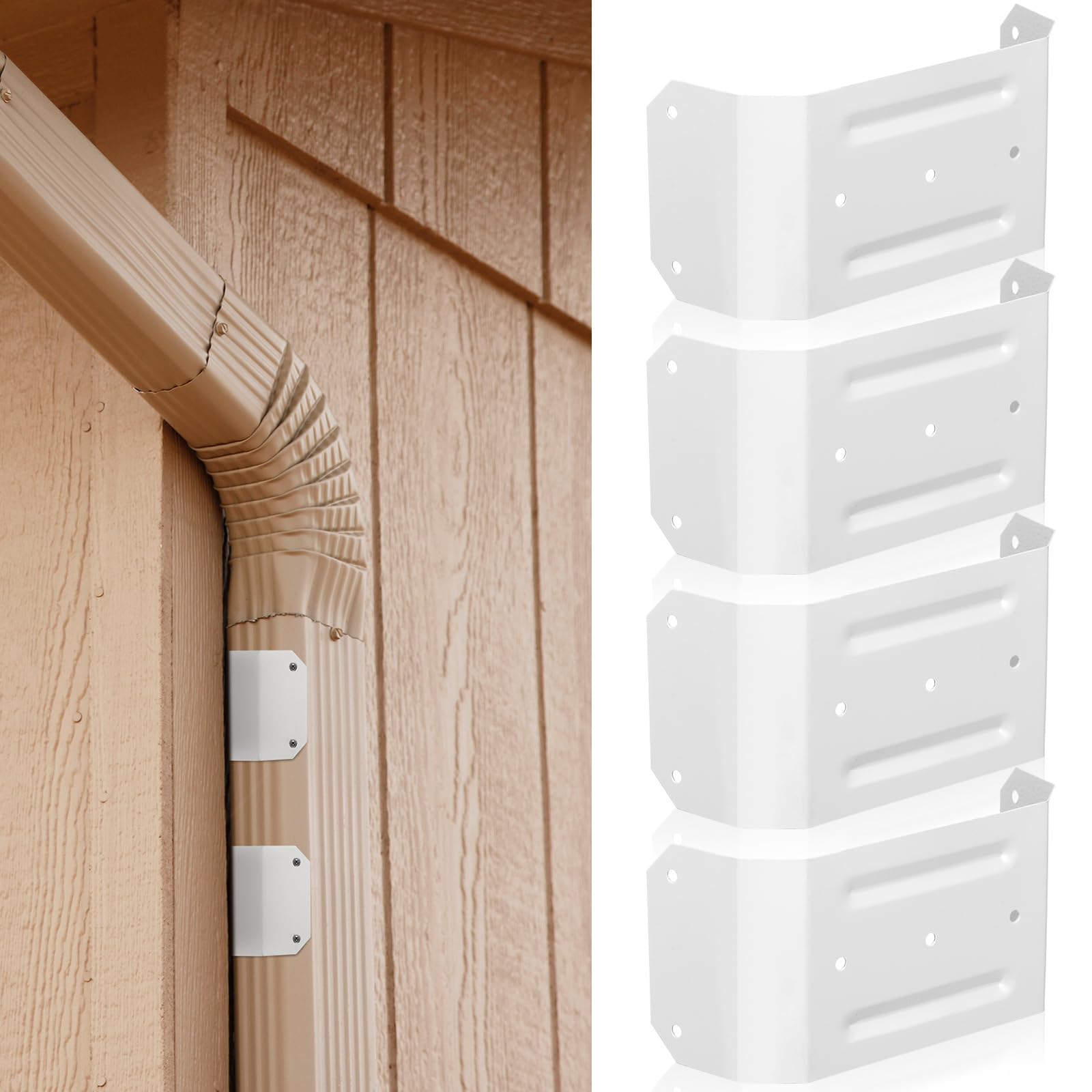 Gutter Downspout Straps - Secure Your Gutters -1