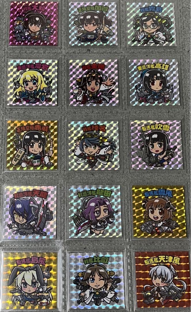 黄金ジェット 艦これマン  艦これ 天津風 ビックリマン風 さん家祭り シール 黄金ジェット 艦これマン 艦これ 天津風 ビックリマン風 さん家