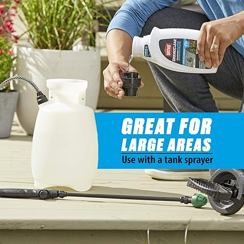 Miniatura 11 de Ortho GroundClear - Super Concentrado eliminador de malezas y hierbas, fórmula de acción rápida que mata las malas hierbas y hierbas más duras, 32