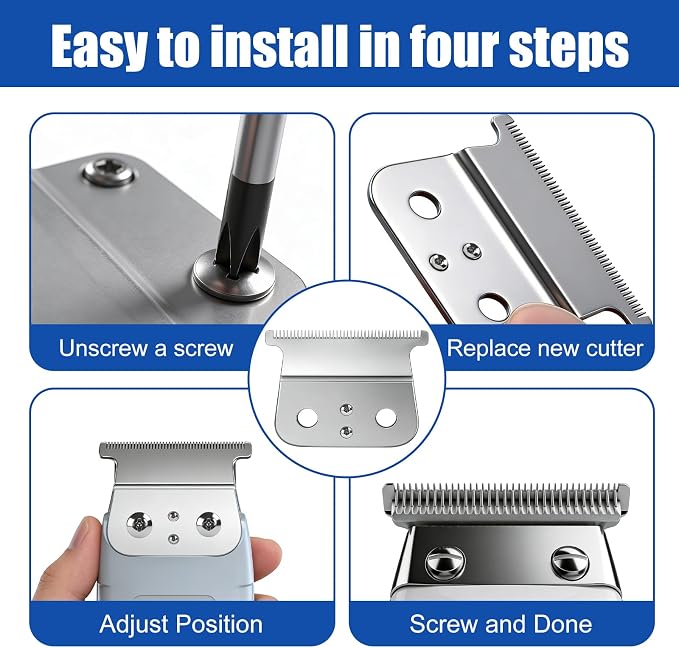 Repuesto T-Blade Compatible con Andis T-Outliners miniatura 5