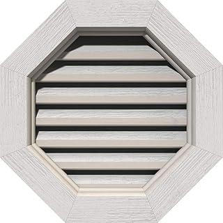 Ekena Millwork GVWOC24X2400RFPWR 29"W x 29"H (Rough Opening: 24"W x 24"H) Western Red Cedar, Primed