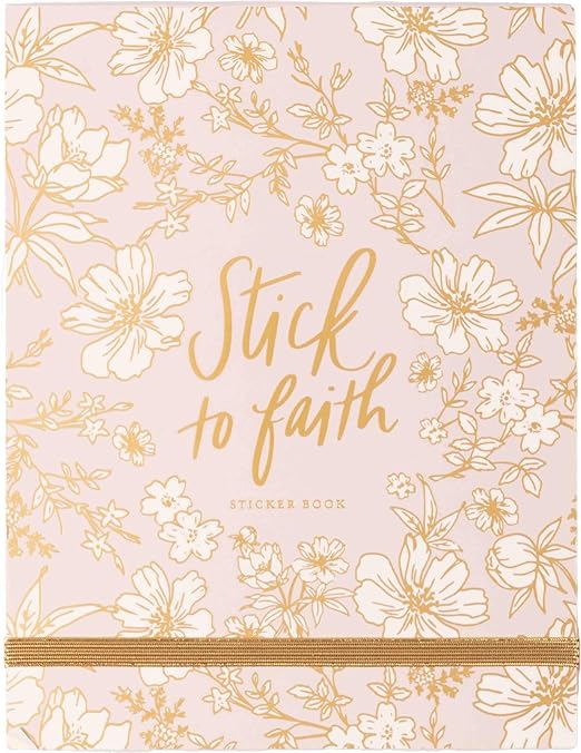 WORLD TRAVELER Eccolo Bible Quotes Sticker Book. 28 Pages of Inspirational and Prayer Themed Stickers