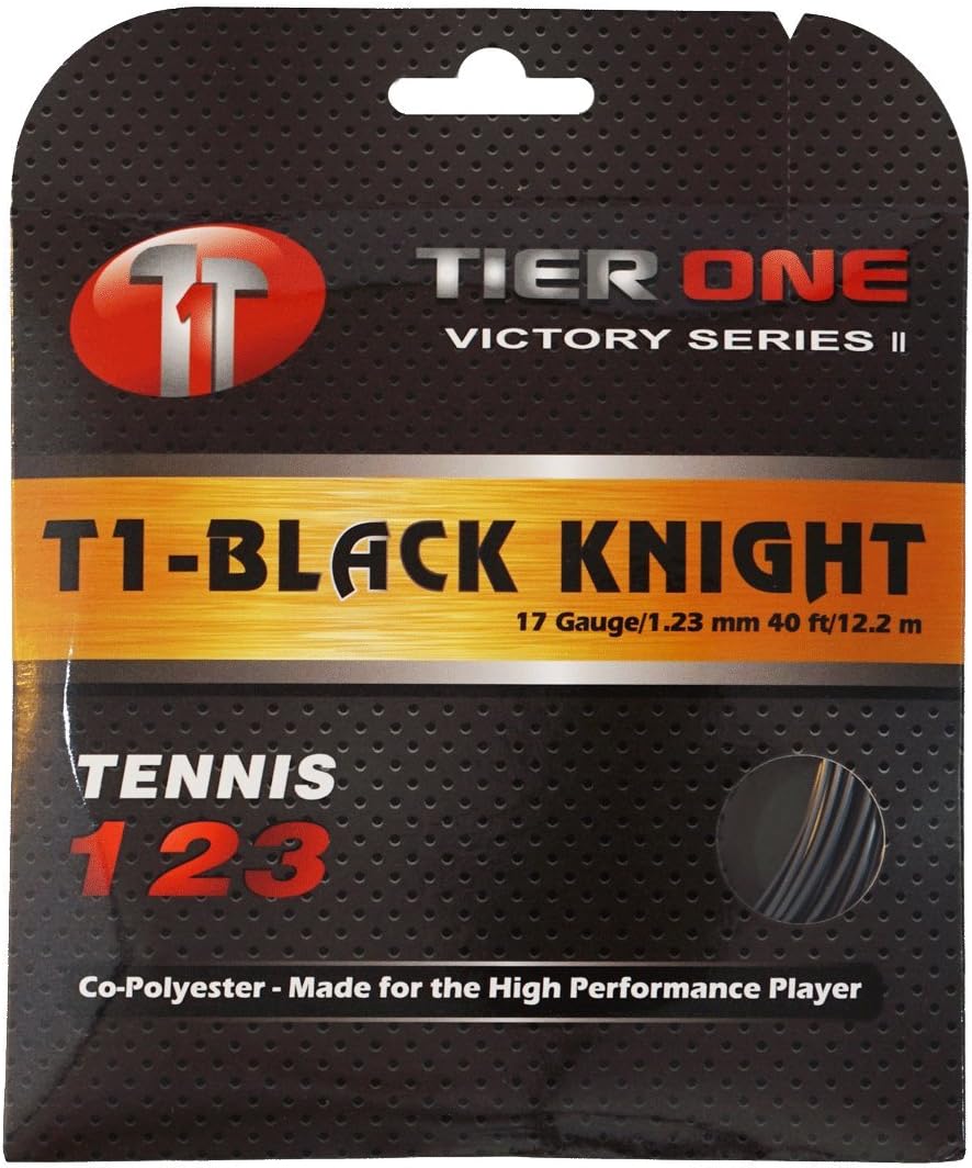 Tier One Black Knight Co-Polyester Tennis String