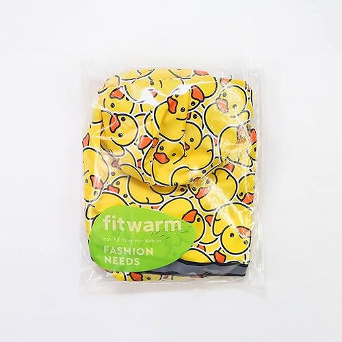 Miniatura 8 de Fitwarm Funny Duck - Impermeable para perro con capucha, chaqueta impermeable para perros pequeños, niños y niñas, poncho reflectante para mascotas,