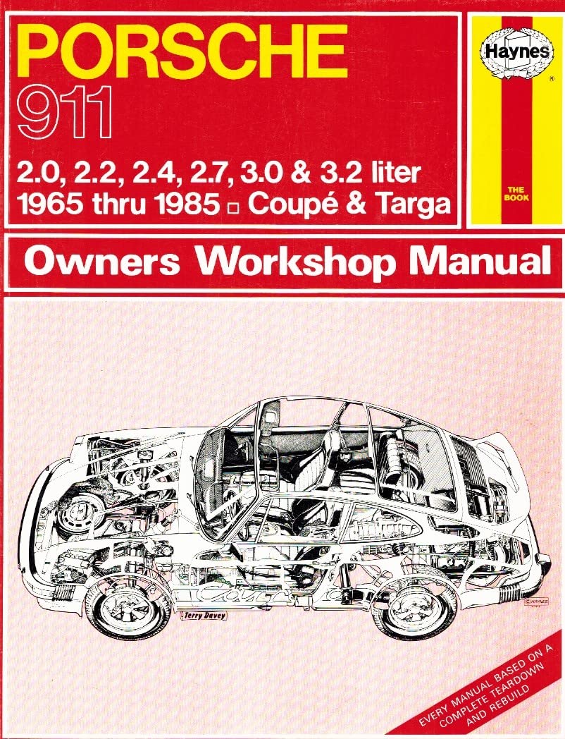 Haynes Owner’s Workshop Manual Porsche 911 1965-1985