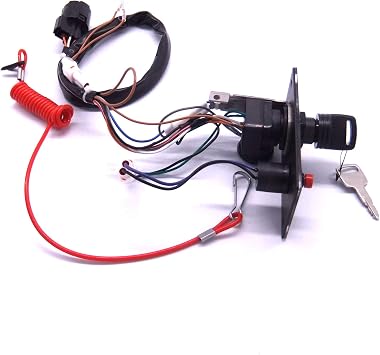 Boat Engine 37100-96J24 37100-96J25 Ignition Key Switch Panel for Suzuki