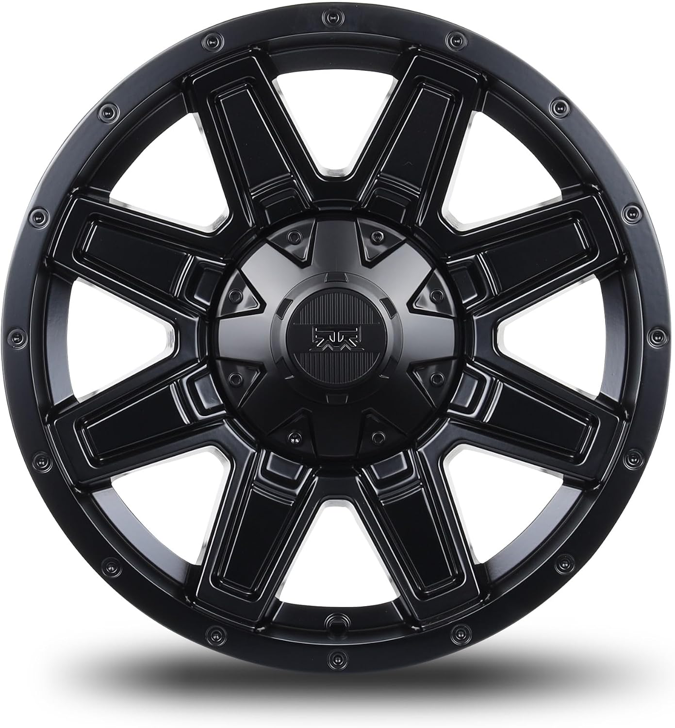 17x8.5 Mudder Trucker MT404 Deviant Black 6x135 6x139.7 6x5.5 ET18 Wheel