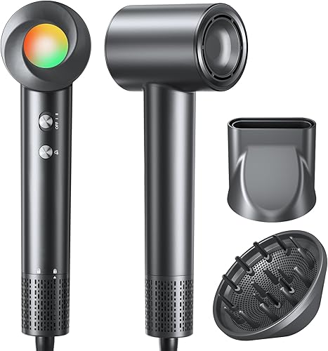 Secador de pelo, secador de pelo iónico de 160000 RPM