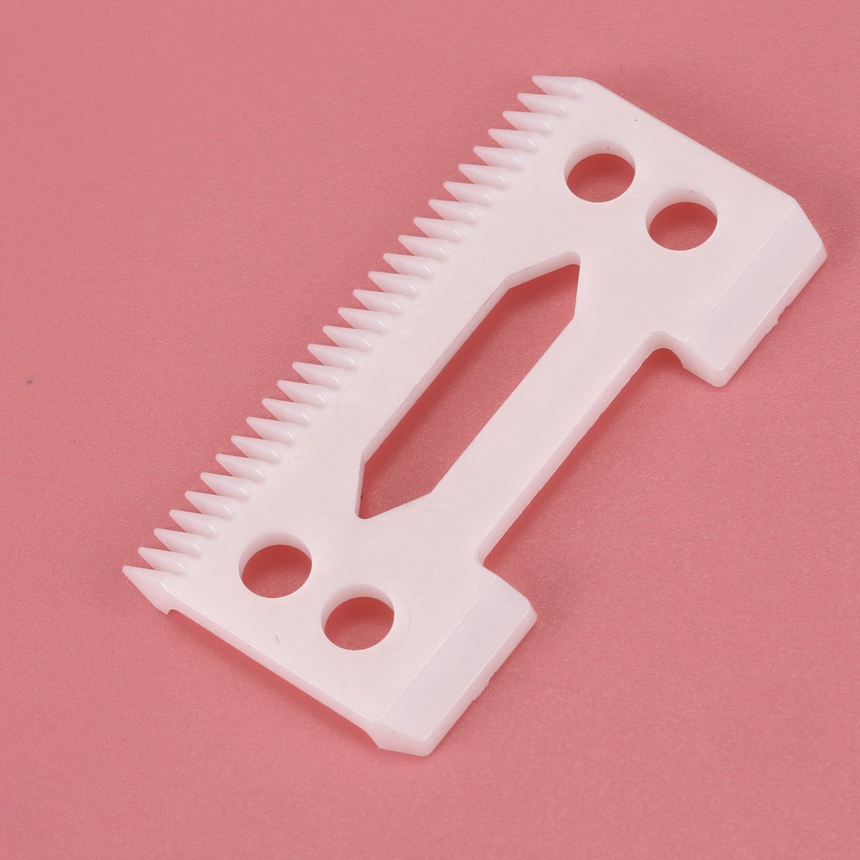 40 Piezas 28 Dientes de Circonio de Cerámica Cuchilla de Corte para Podadoras Senior