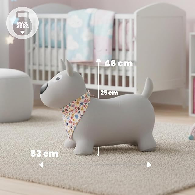Foto 2 de 8 de SUN BABY Saltador Hinchable para Niños hasta 45 Kg sin BPA, de 1 año