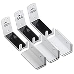 Borgen Bike Wall Mount Pedal Hook for E-Bikes, MTB & Road - Bicycle Wall Mount with Support Brackets and Wall Protection Pads, Suitable as Bike Rack Garage Bike Storage Shed and Bicycle Storage Indoor