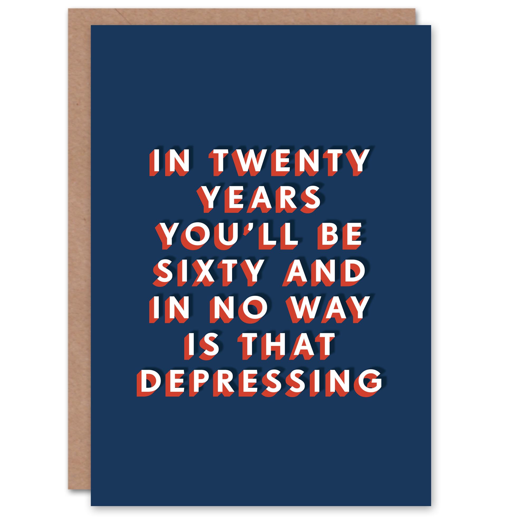 Artery8 In Twenty Years Sixty 40 Year Old Funny 40th For Him Birthday Card