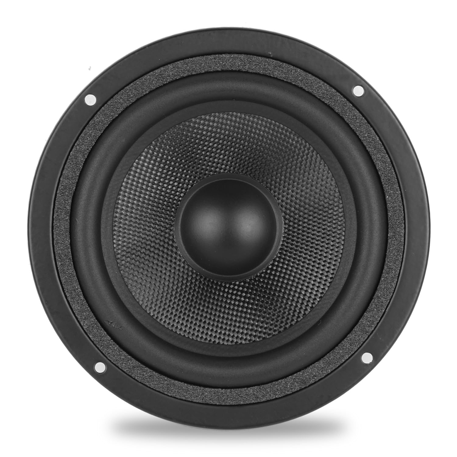 5.25 Inch Midrange Speaker - Kevlar Cone Hi-Fi Driver 8 Ohms 80 Watts Speakers for High-End Audio Music Systems, Cars & DIY Projects (2 Pcs)