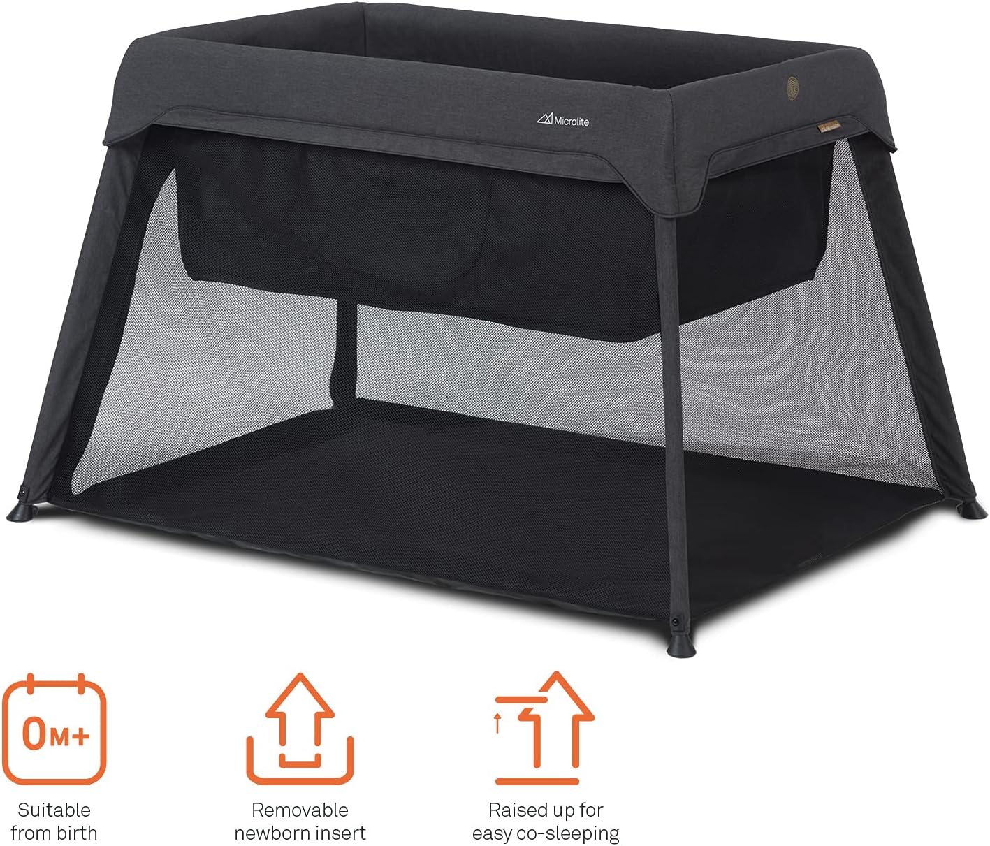 travel cot with newborn insert