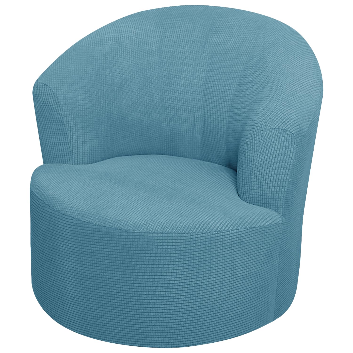 SZJIAHTM Round Club Swivel Barrel Chair Cover Modern Accent Round Club Armchair Slipcover Soft Stretch Chair Covers for Living Room — image 1