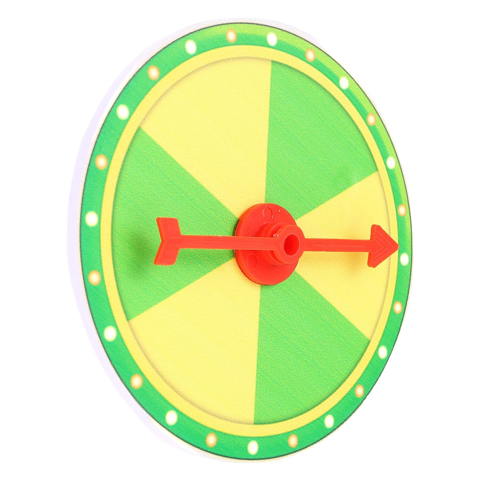 CIYODO DIY Game Prop Wall Hanging Prize Wheel Plastic Game Fun and Practical Easy to Carry
