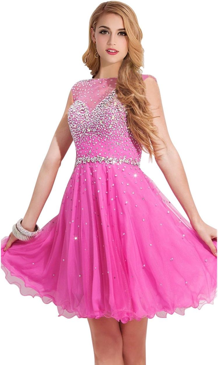 Babyonline Crystal Elegant Evening Dreses for Women Formal Occasion