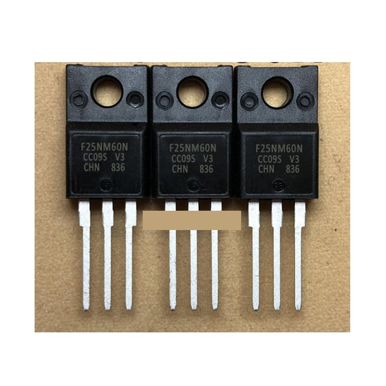 F25NM60N TO220F MOSFET pour réparer une alimentation TV en panne - 10 PCS P25NM60