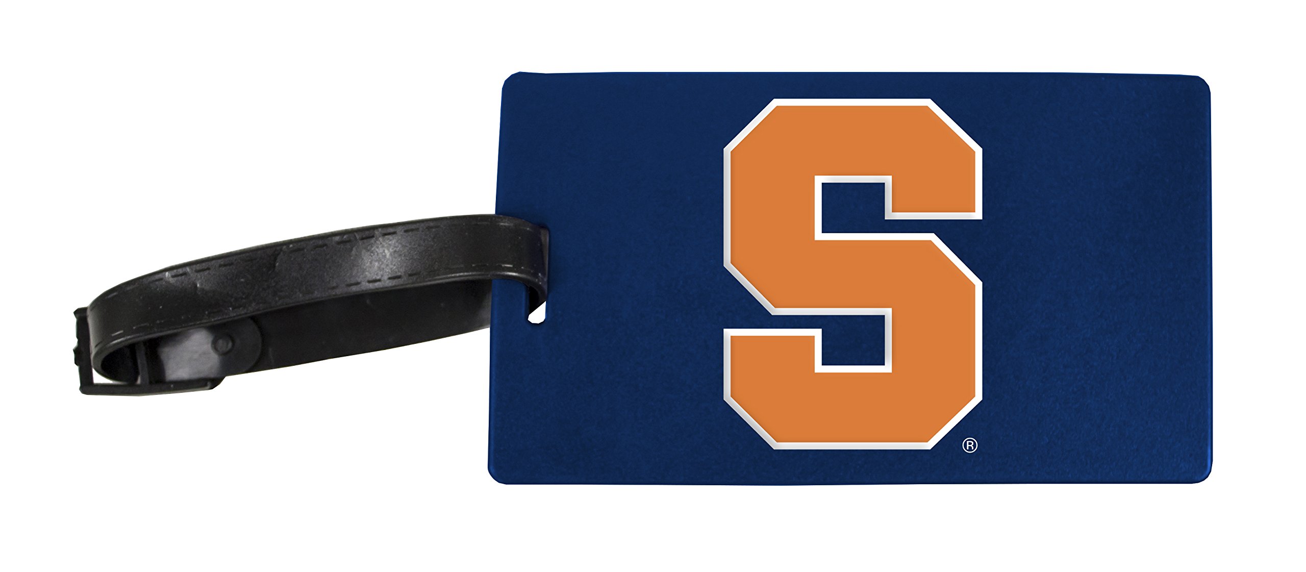 R and R Imports Syracuse Orange Luggage Tag 2-Pack Officially Licensed Collegiate Product