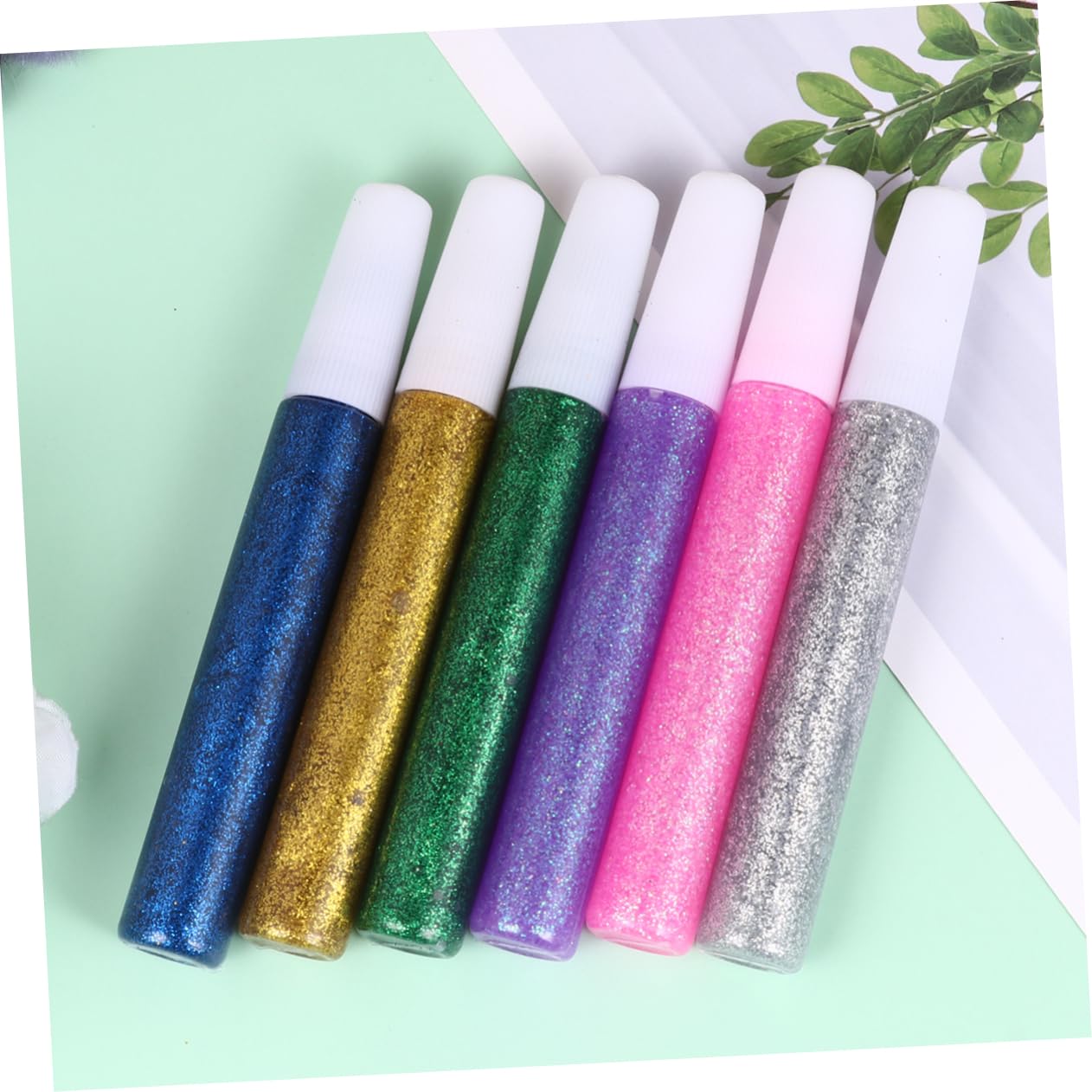 Glitzerstift 5 50 Stück mit Glitter Glue für Büro und Reparaturen