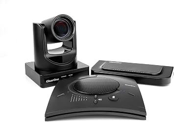 ClearOne Collaborate Versa 150 Plug-and-play system with UNITE 150 camera, CHAT 150 USB speakerphone and Versa Hub. Brings ClearOnes HDConferenceTM audio technology and HD video to your home office.