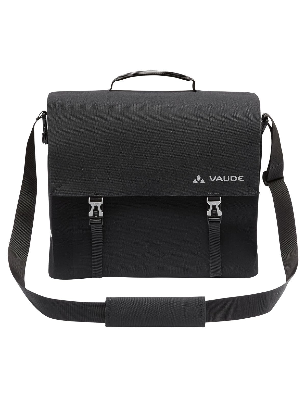 VAUDE wasserdichte Fahrradtasche für Gepäckträger, 20L mit Laptopfach 15,6", QMR 2.0 - für Pendeln und Alltag, Manufactured in Germany