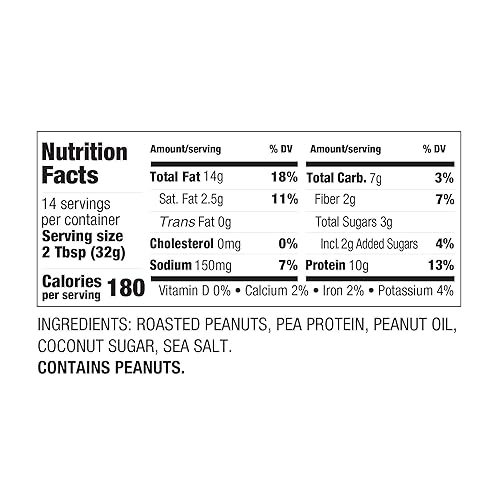 Miniatura 2 de PBfit Mantequilla de maní untar llena de proteínas mantequilla de maní para untar 16 onzas