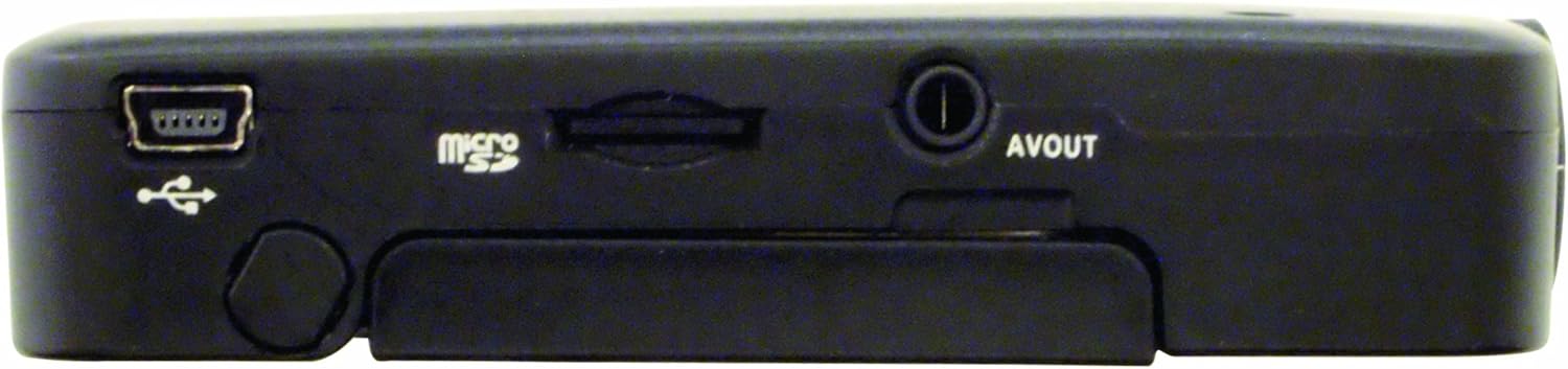 Top view of Globalsat RV-1000S showing control buttons