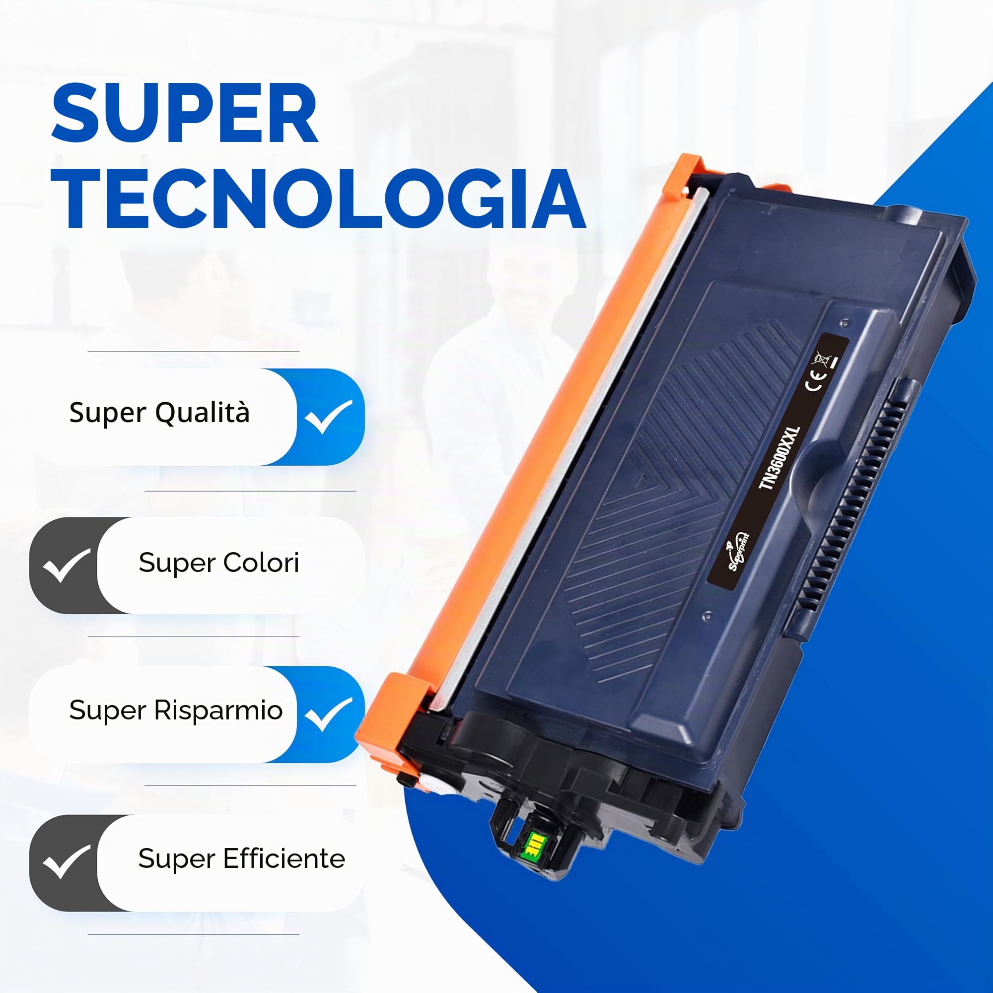 TN3600XXL Toner compatibile per Brother TN-3600XXL Toner Nero per HL-L5210DN L5210DW L6210DW L6410DN DCP-L5510DW MFC-L5710DN L5710DW L6710DW L6910DN EX910