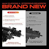 Vista 2 de A-Premium - Caja de cambios de dirección asistida compatible con Chevrolet Silverado 1500 HD Classic, Silverado 2500 3500, Suburban 2500 y GMC