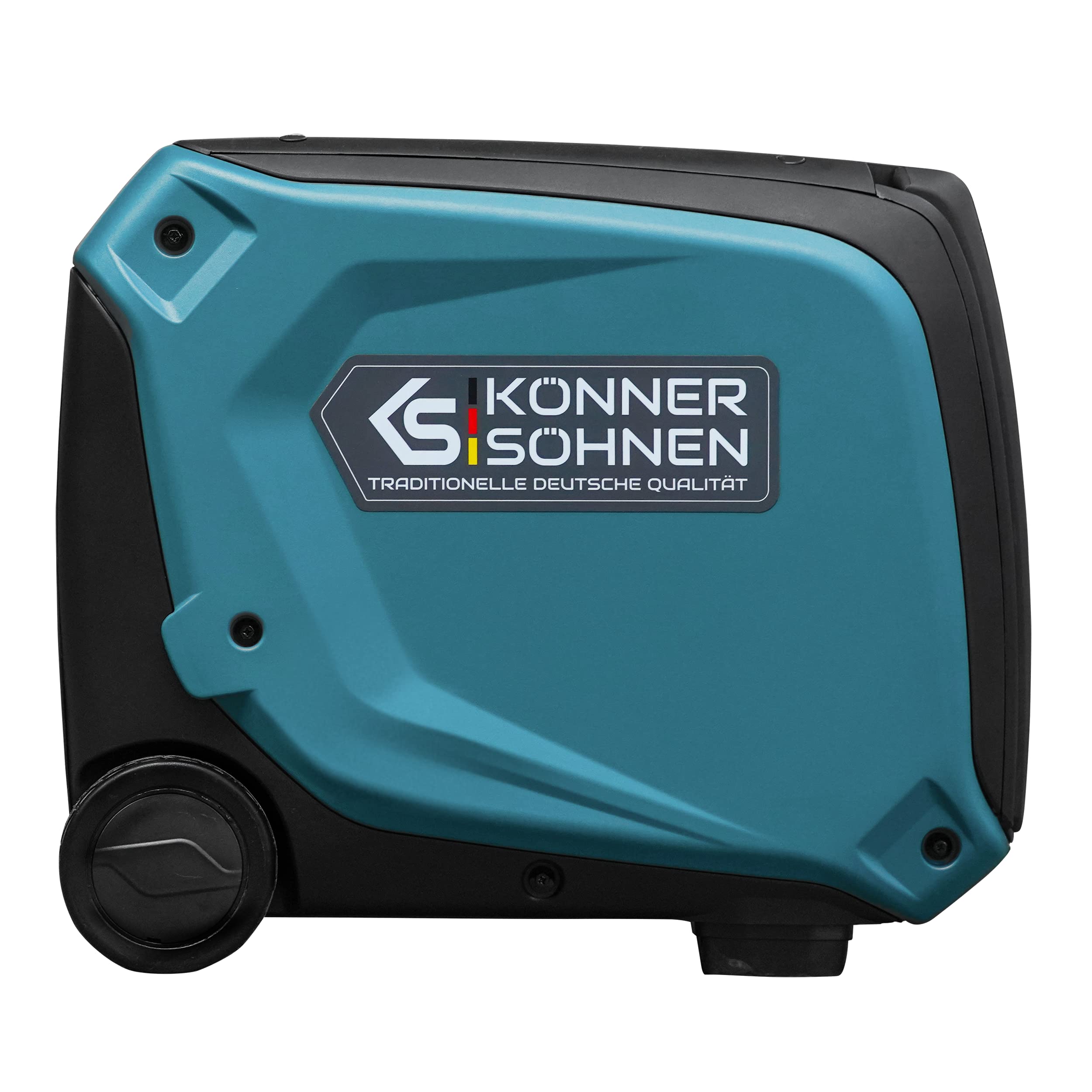Könner & Söhnen KS 4000iE S ATS Inverter-Generator 4000 W, stromerzeuger mit eingebautes ATS-System,notstromaggregat mit Schallgedämmtes Gehäuse,stromgenerator mit LED-Anzeige,Kupferwicklungen,EURO 5
