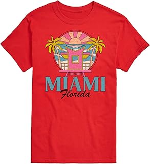 Instant Message Miami Florida - Men's Short Sleeve Graphic T-Shirt