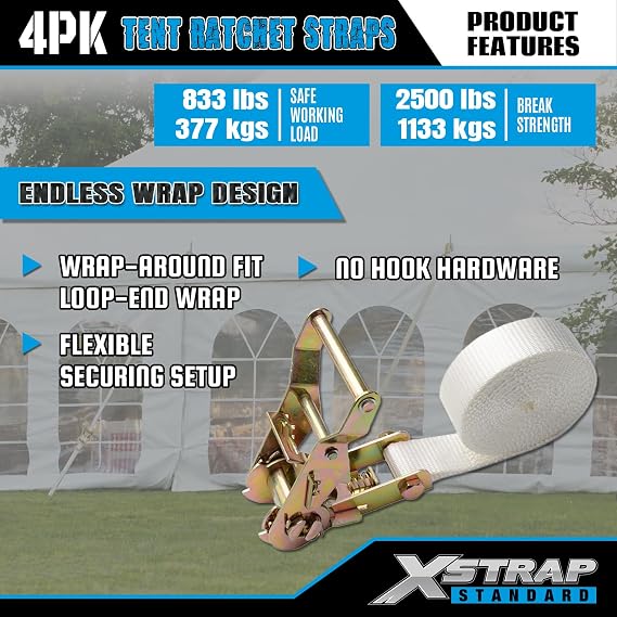 XSTRAP STANDARD 4PK 1