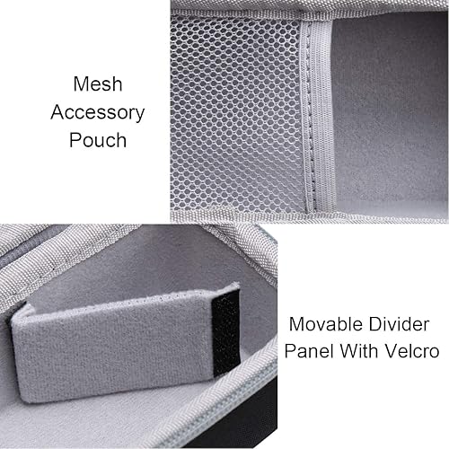 Miniatura 5 de Aproca Funda compatible con kimireZYDIIESuttieCanon VIXIA HF R800 R700 Grabadora de cámara digital, bolsa de almacenamiento portátil para accesorios