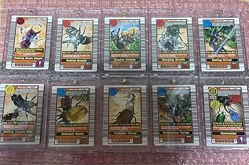 ムシキング　英語版　2003秋イラスト　18枚セットまとめ売り Amazon.co.jp: ムシキング 英語版技カード一式 16枚セット