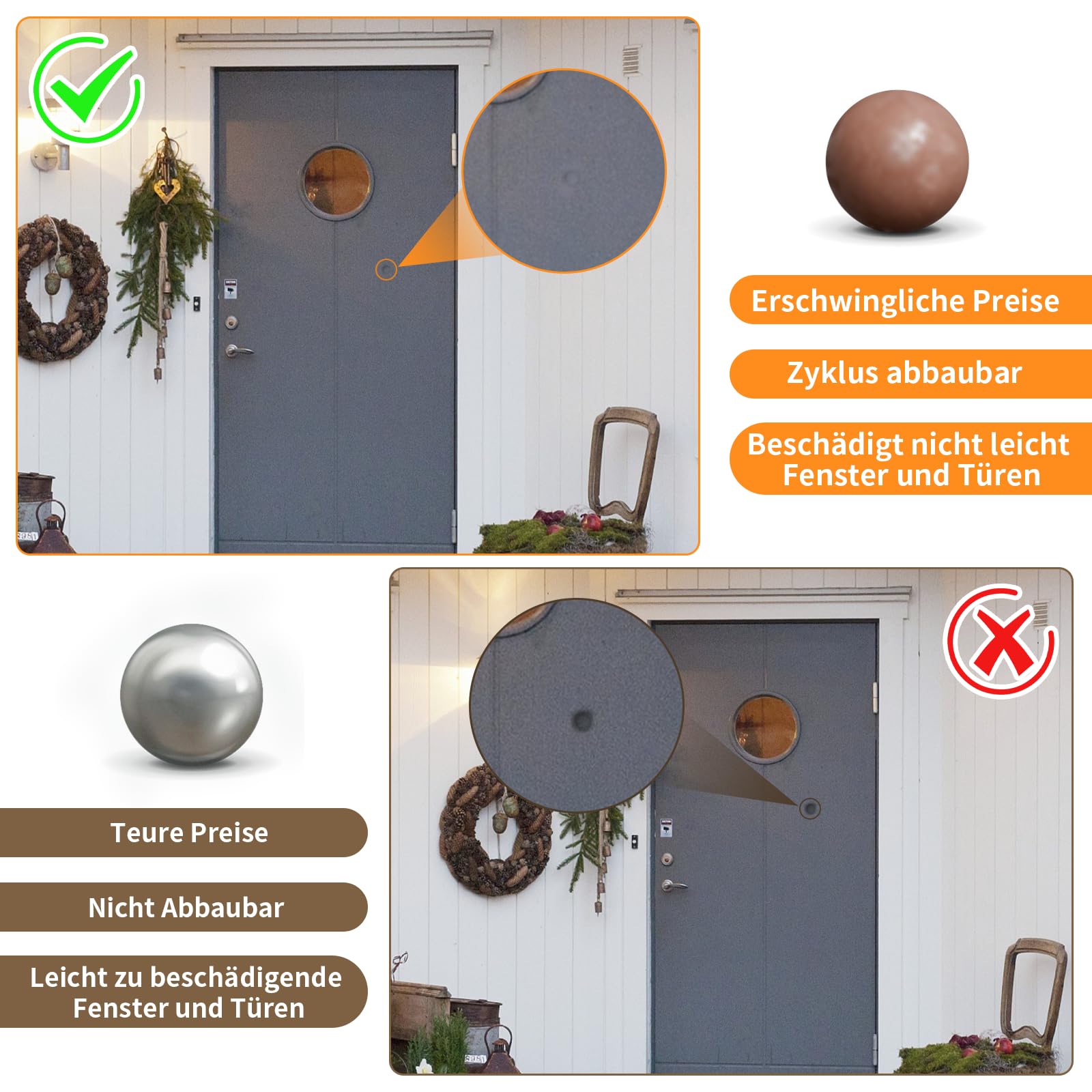 Fionda di Pietra Professionale - Munizioni, Sfere di Argilla per Caccia, Gemelli per Adulti, Catapulta Sportiva - Accessori per Fionda