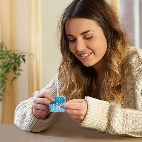 Miniatura 7 de Juego de 3 cestas tejidas de ratán de papel, banda de manualidades, kit de fabricación de cestas de papel, cuenco tejido creativo para actividades