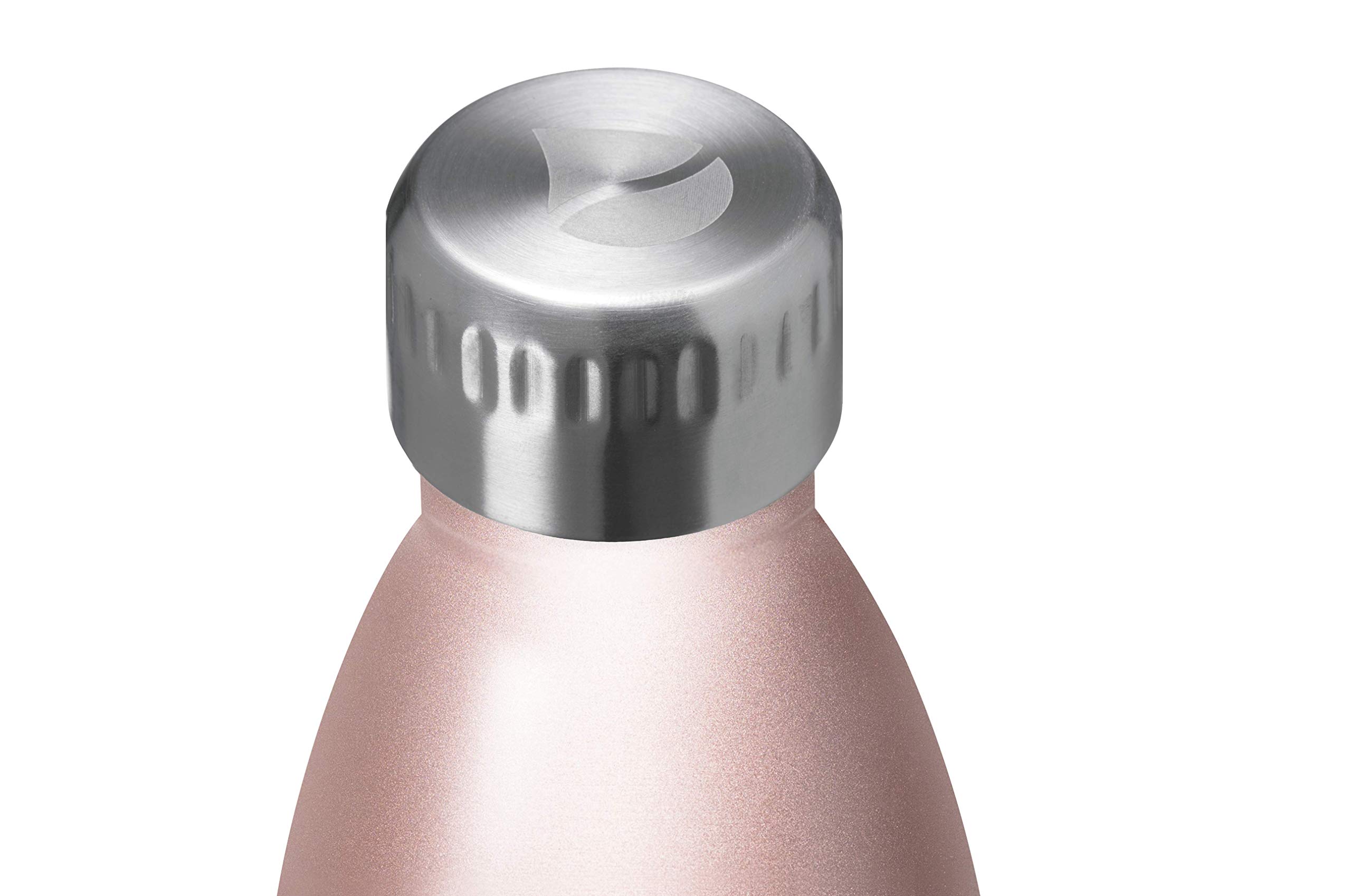 FLSK Das Original Edelstahl Trinkflasche – Kohlensäure geeignet