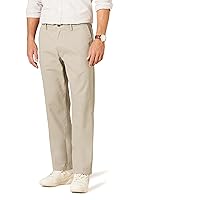 Amazon Essentials Pantaloni Chino Classici con Parte Piatta sul Davanti Resistenti