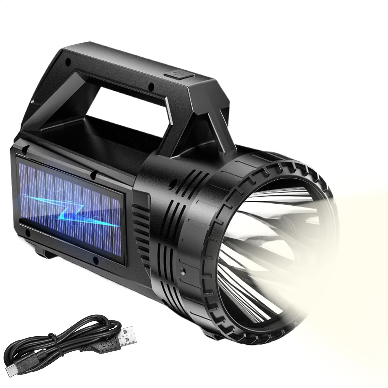 Lampe Torche LED Rechargeable Étanche pour Camping et Voyage - 8