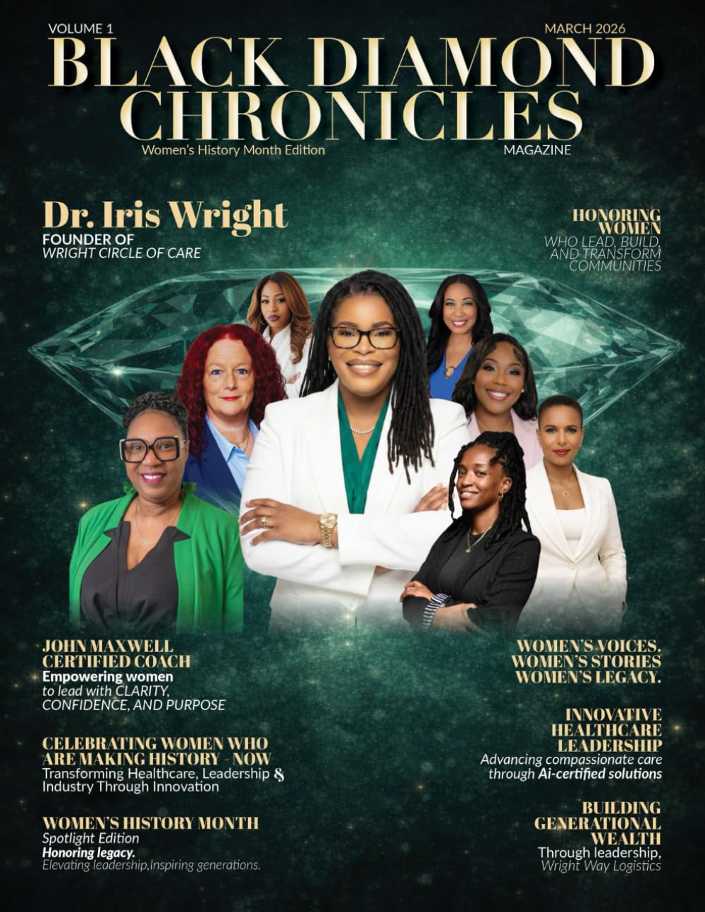 Black Diamond Chronicles Magazine: Women's History Month Edition