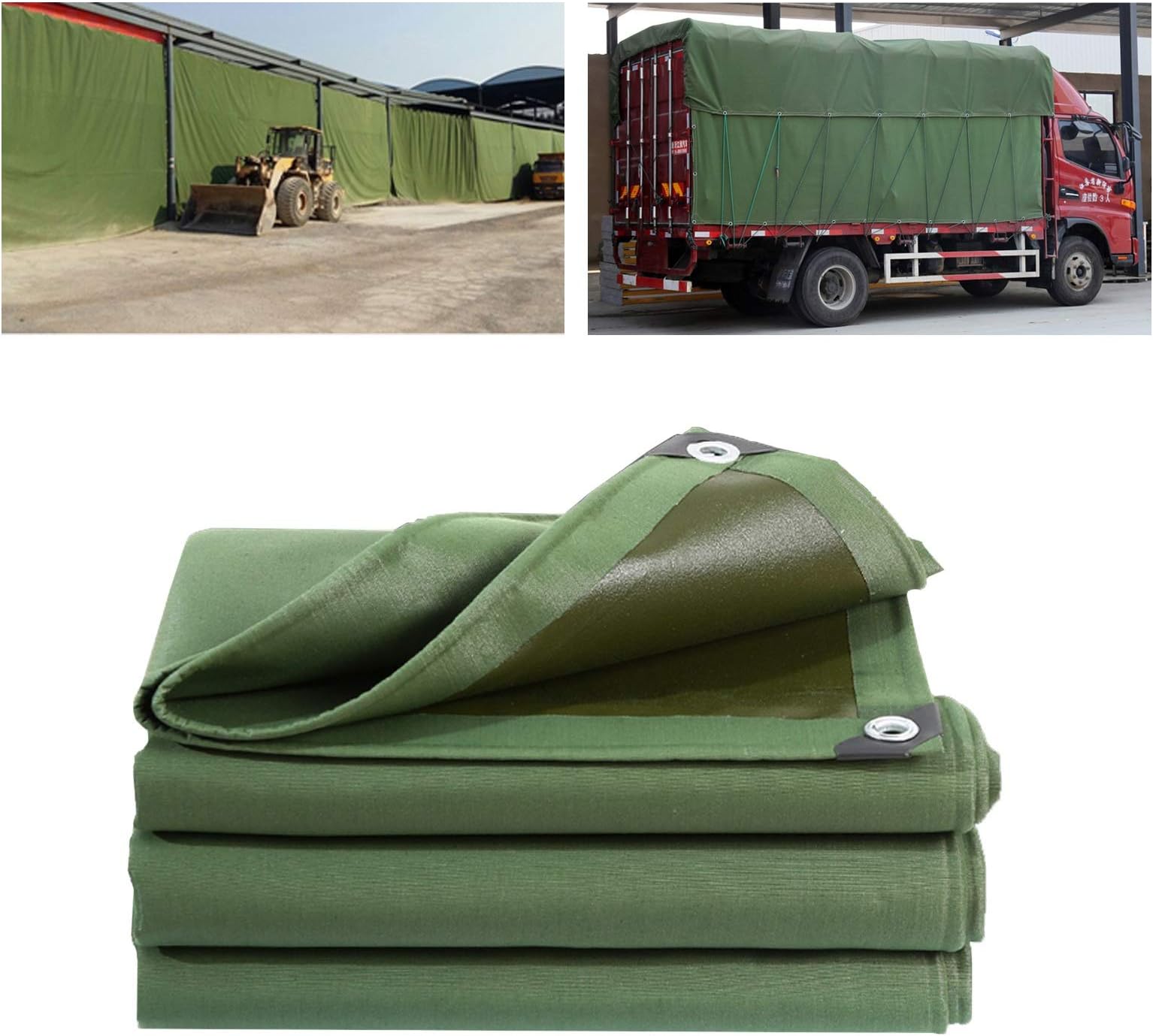 Canopy Outdoor Waterproof, Tarpaulin Cover For Trucks/Trains/Wood, For Dust, Rain, Snow, Rectangle Sun Shade Sail For Patio Yard Pool, Provides Protection Against Tearing