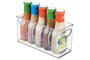 iDesign Linus Stackable BPA-Free Plastic Storage Bin for Medicine
