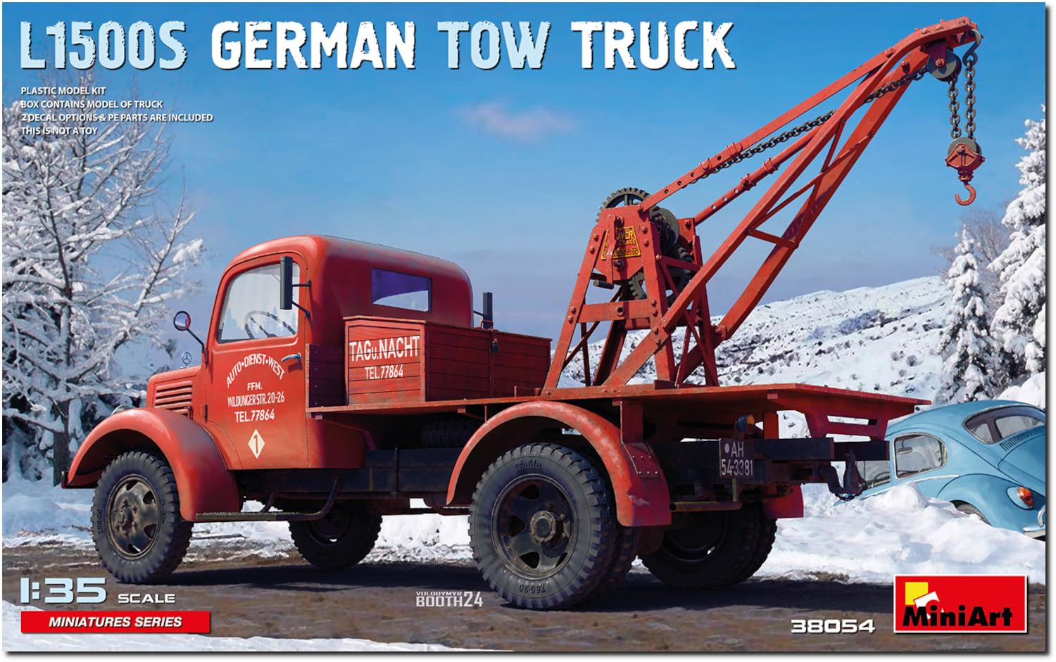 Miniart 1:35 - L1500s German Tow Truck