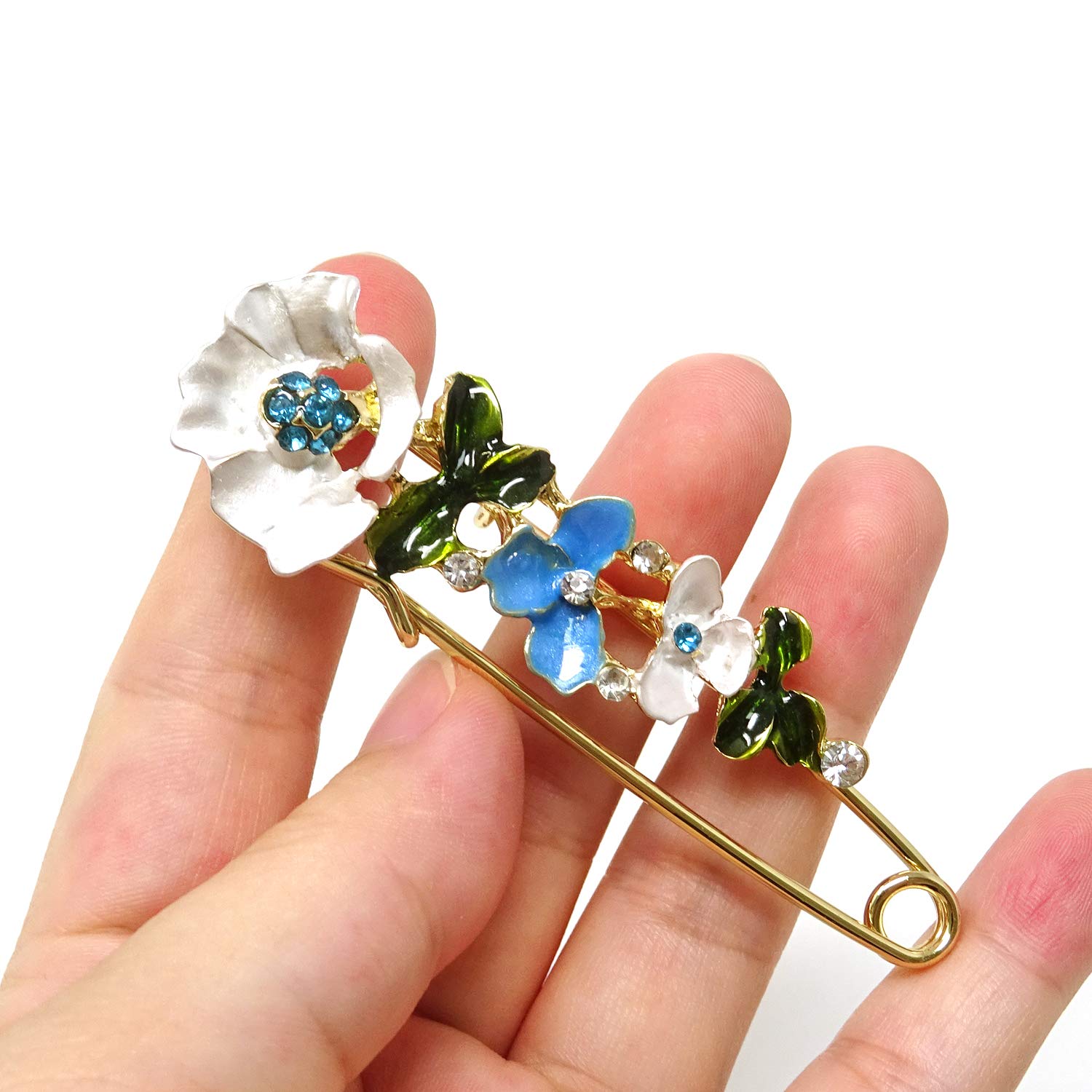 SAFIGLE Lot De 3 Broches De Noël Avec épingles à Nourrice élégantes