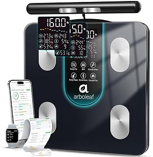 arboleaf Smart Scale for Body Weight, Dual-Frequency 8-Electrode BIA - Amazon product rated Grade A